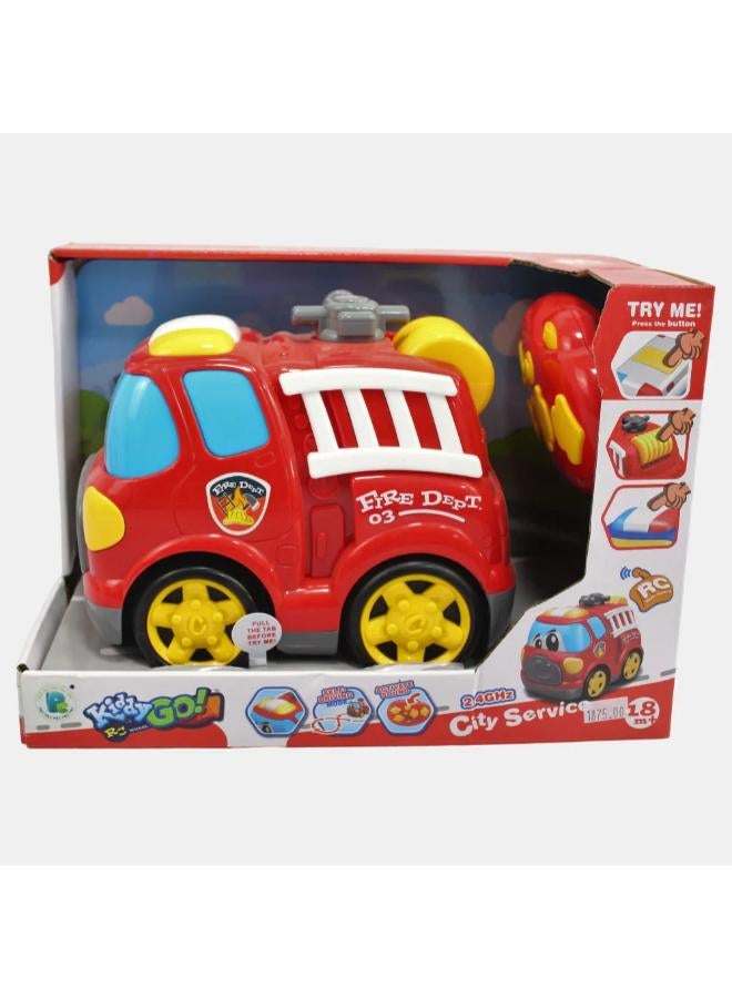 DHTRC10405J\City Service Fire 19Cm 4Ch R/C Car - Image 2