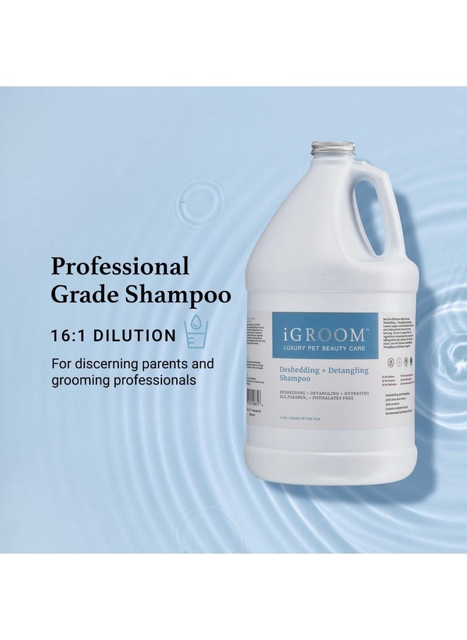 شامبو iGroom Deshedding & Detangler للكلاب، للعناية الفاخرة بالحيوانات الأليفة، يزيل التشابك + الطبقة السفلية غير المرغوب فيها، يضيف لمعانًا + كثافة، صنع في الولايات المتحدة الأمريكية (1 جالون) - pzsku/Z6A00AFD9E5BC7E4AA841Z/45/_/1737031502/073a5e5a-8419-4c1c-a5fb-648b7168bb89