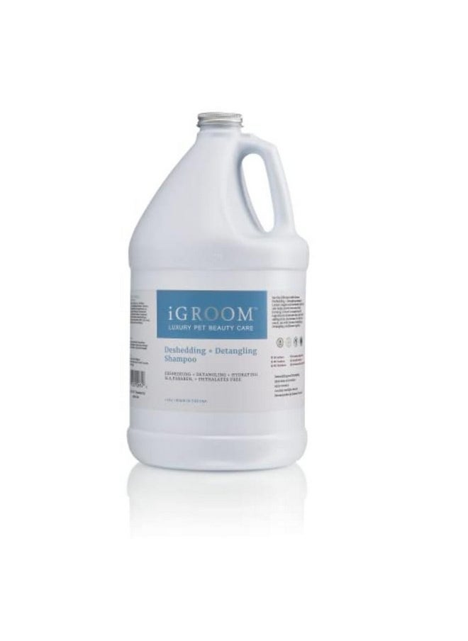 شامبو iGroom Deshedding & Detangler للكلاب، للعناية الفاخرة بالحيوانات الأليفة، يزيل التشابك + الطبقة السفلية غير المرغوب فيها، يضيف لمعانًا + كثافة، صنع في الولايات المتحدة الأمريكية (1 جالون) - pzsku/Z6A00AFD9E5BC7E4AA841Z/45/_/1737031506/9424ce92-5e8f-46e4-a069-b5be74c151ac