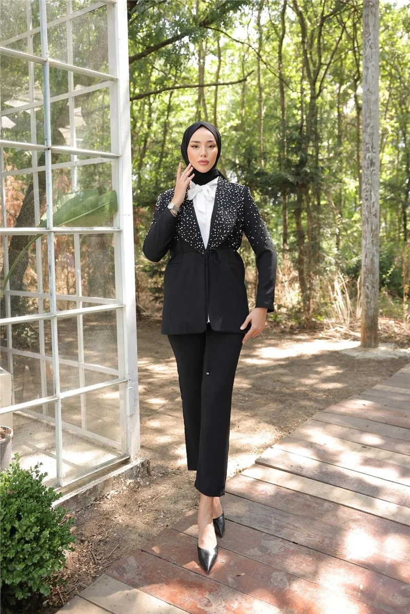 Bwest Pearl Jacket Set - 71193.003 - Black