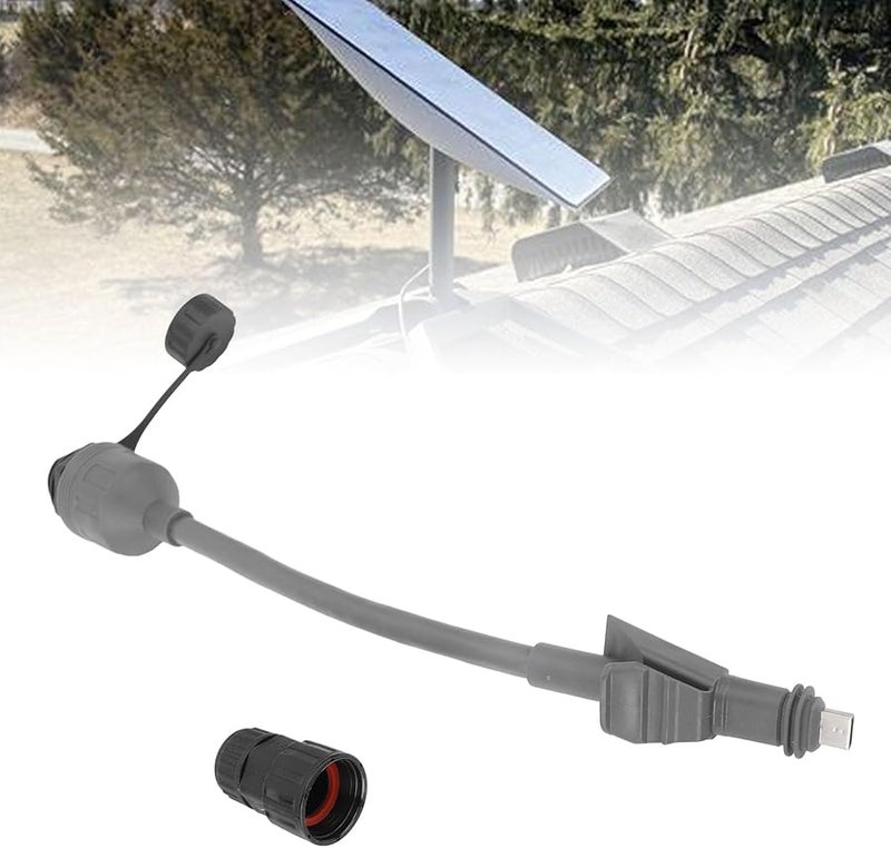 Eujgoov SPX Male to RJ45 Adapter for Flat Ethernet Cable Extension with PoE Injector IP68 - Image 3