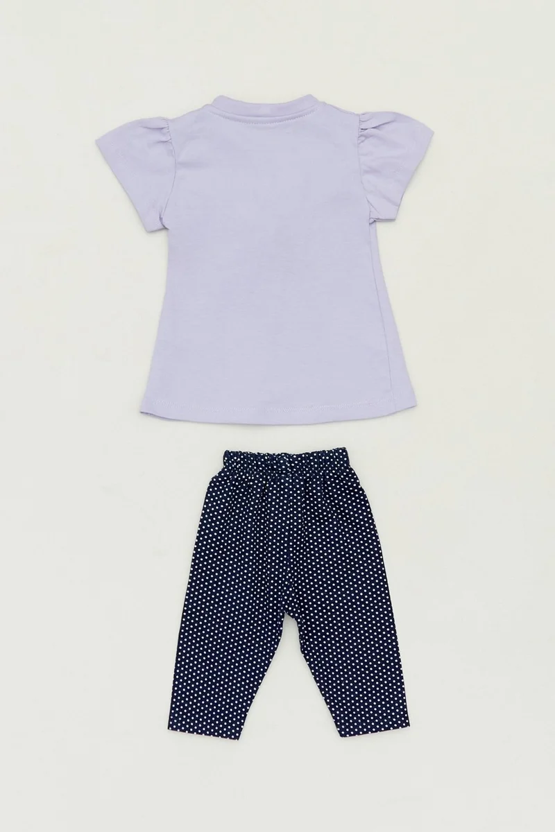 فولامودا Polka Dot Printed Heart Girls' Set