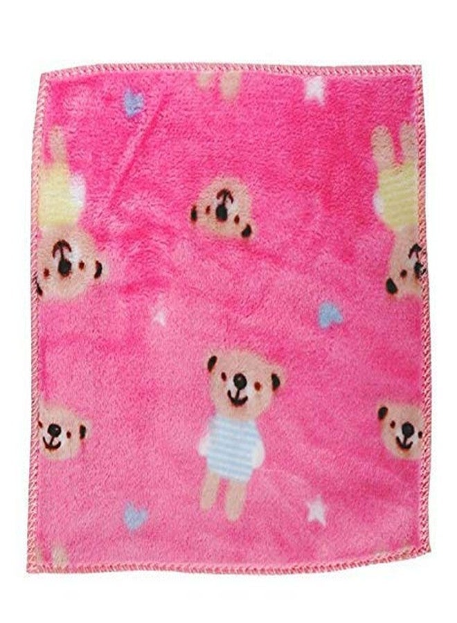 Motoway Women's Soft face Cotton Towel Handkerchief with Cute Cartoon Prints (Multicolour) - Pack of 6 - Image 4