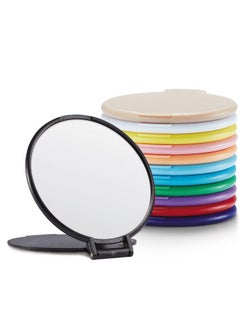 Compact Mirror Bulk, Small Makeup Mirror For Purse, Set Of 12 (12 Colors)