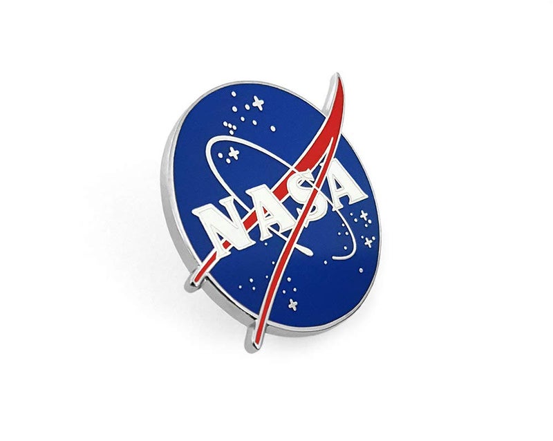 Pinsanity NASA Logo Enamel Lapel Pin - Image 2