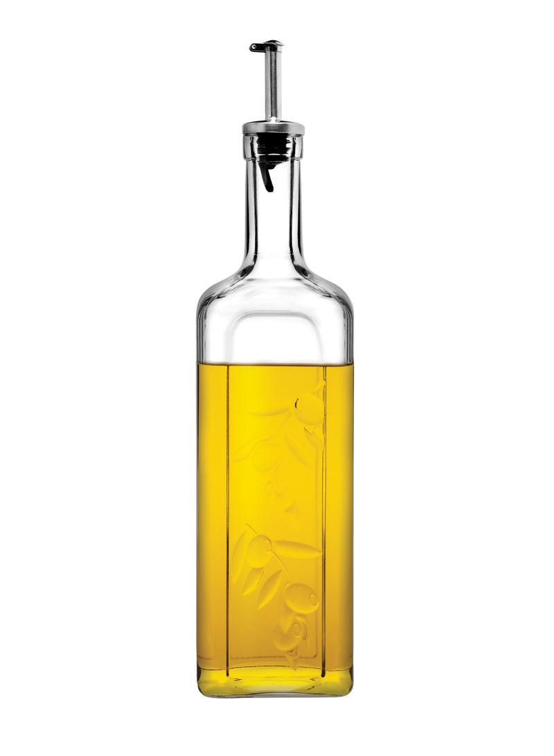 Pasabahce Homemade Oil & Vinegar Serving Bottle 1000 ml Clear - Image 2