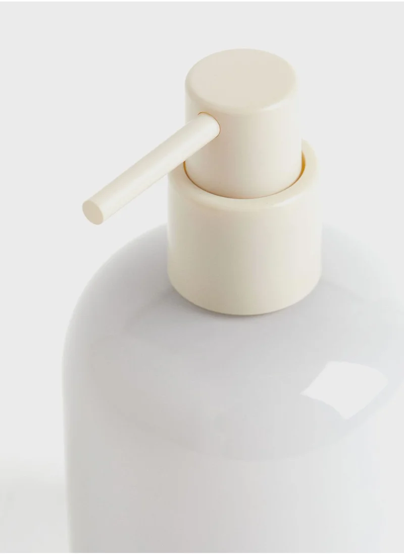 H&M Glass Soap Dispenser