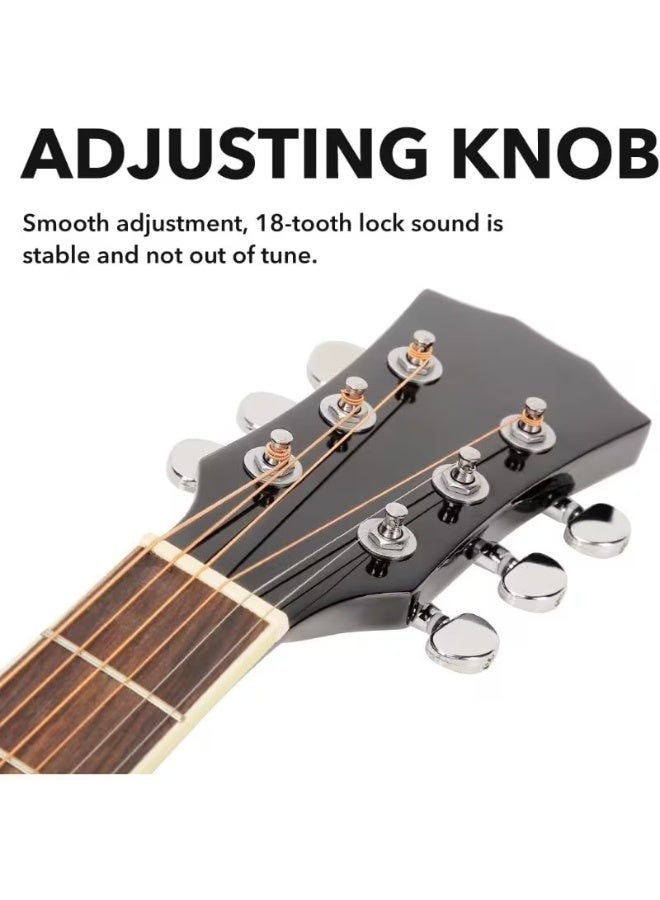 Megarya 40-41 Inch Full Size Black Guitar Combo Premium Quality Complete Set - Image 5