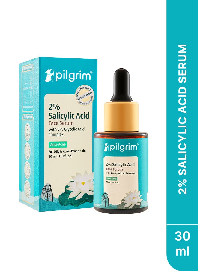 PILGRIM 2% Salicylic Acid & Niacinamide Oil Control Serum 30 ML - Image 1