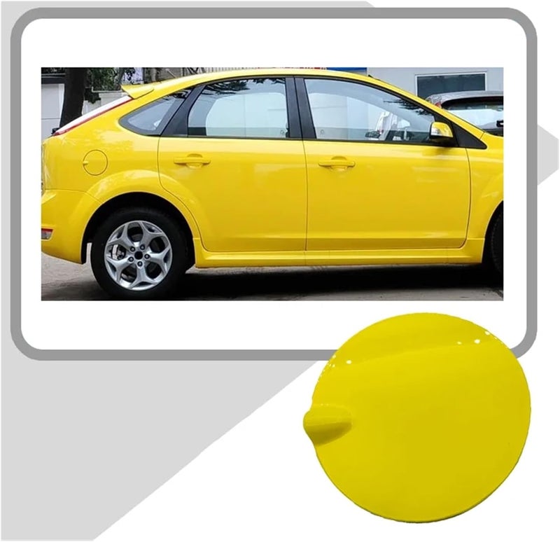 Wivplex Yellow Fuel Tank Cap for Ford Focus and C-MAX - Image 3