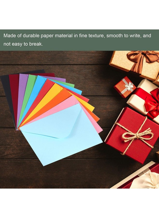 YOKIVE 50Pcs Gift Card Envelopes 6 X 4 Inch Mini Envelopes Small Envelopes Credit Card Size Bulk For Thank You Cards Graduation Greeting Birthday Purple  - Image 4