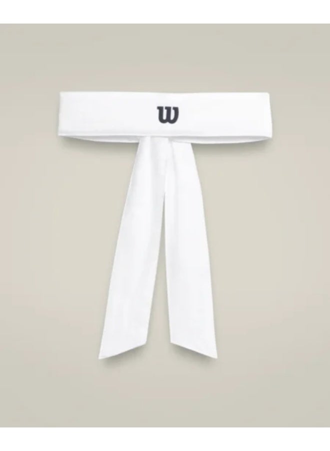 Wilson U TIE HEADBAND BRIGHT WHITE OS - Image 1