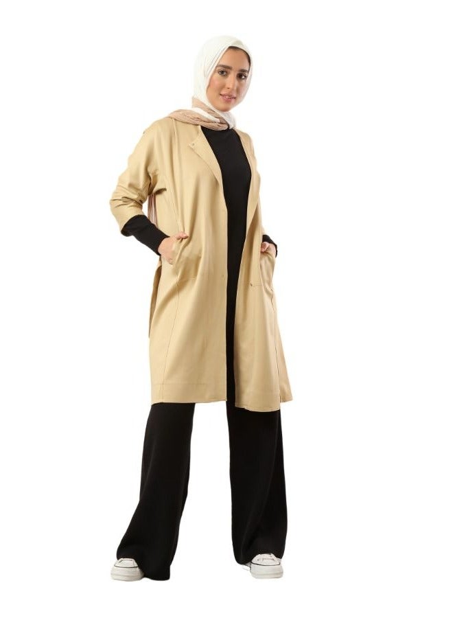 Carina Snap Closure Lightweight Jacket - Image 1