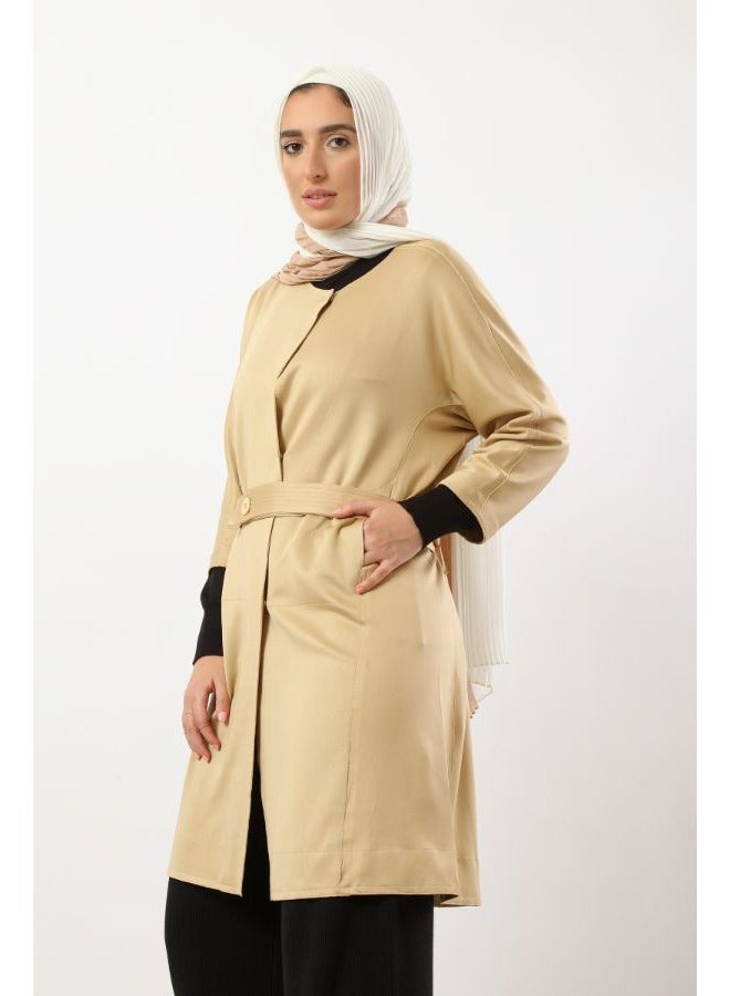 Carina Snap Closure Lightweight Jacket - Image 3