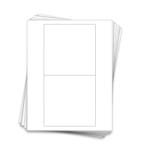 Dashleigh 20 Printable Candy Bar Wrappers - Custom Labels 5.3x5.25 inches for Inkjet & Laser - Sticker Paper for Party Favors, Wedding & Birthday (5.3 X 5.25 in., 20, Count) - Image 1