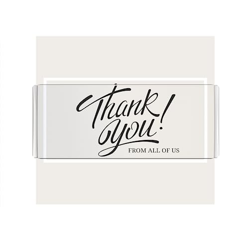 Dashleigh 20 Printable Candy Bar Wrappers - Custom Labels 5.3x5.25 inches for Inkjet & Laser - Sticker Paper for Party Favors, Wedding & Birthday (5.3 X 5.25 in., 20, Count) - Image 3