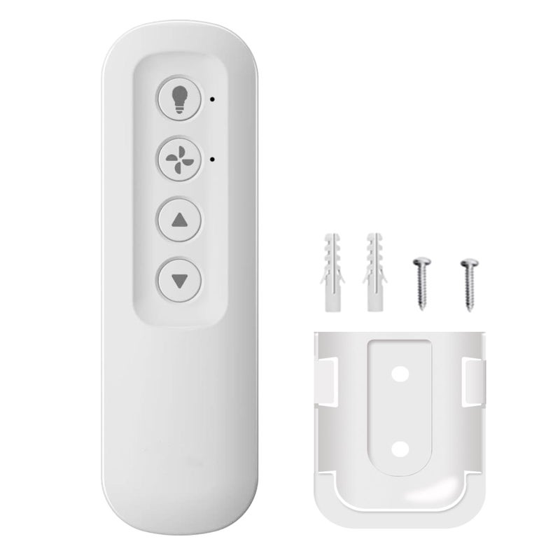 Ceiling Fan Remote Control Replacement for Hunter 99770 99392 99813 Compatible with Hunter 99770 99392 99118 99122 99123 99119 Light Dimmer 3Speed Wall Mount Remote Only