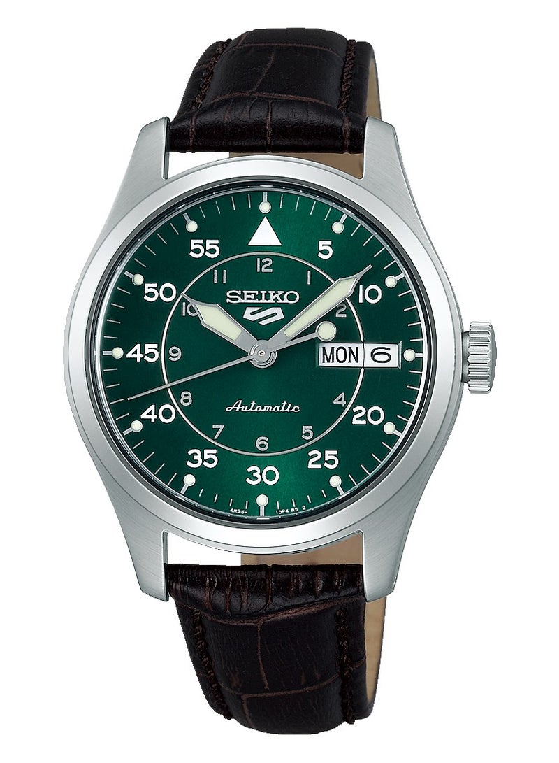 سيكو Seiko 5 â€˜Kelly Green Fliegerâ€™ Suit Style SRPJ89K1 - Image 1