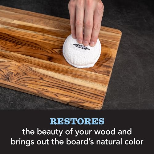 CLARK'S Coconut Cutting Board Oil - Refined for Kitchen Countertops - Butcher Blocks - Wooden Bowls - Clark's Cutting Board Oil - Seals Wood - Food Safe - No Mineral Oil - Clark Brush Compatible - Image 4