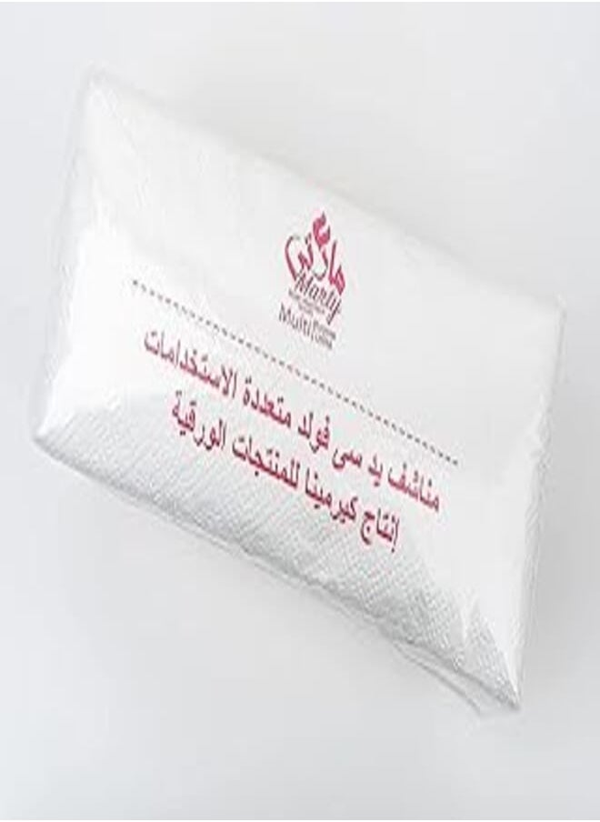 Marty Hand Kitchen - 300 Tissue - 150 Sheet 2 PLY- 4 Pack 