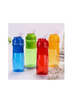 Spaceshoop BPA Free Protein Water Shaker Bottle Leak Proof Fitness Sports Supplements Non-Slip 760ml  - Image 1