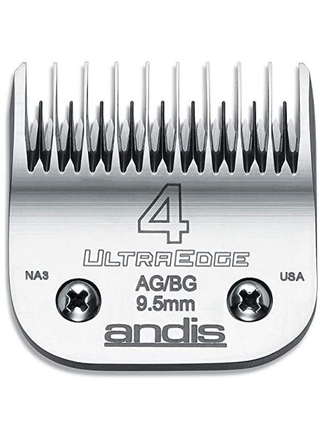 Andis 64090 Carbon-Infused Steel UltraEdge Dog Clipper Blade, Size-4 Skip-Tooth, 3/8-Inch Cut Length - Image 1