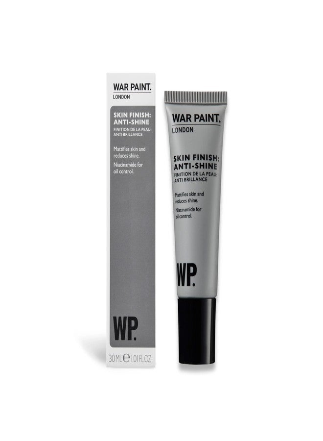 War Paint Skin Finish Anti Shine Face Primer with Niacinamide for Oily Skin, Prepares the and Removes Shine, Lightweight Formula, Matte Finish 1.01 fl Oz - Image 1