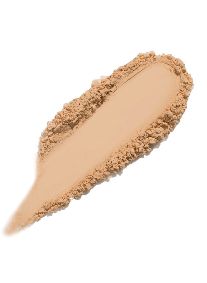 FOCALLURE بودرة مضغوطة خالية من العيوب، للتحكم في اللمعان ونعومة البشرة، بودرة أساس مضغوطة، بودرة وجه محمولة، لمسة نهائية غير لامعة تدوم طويلاً، نود - Image 2