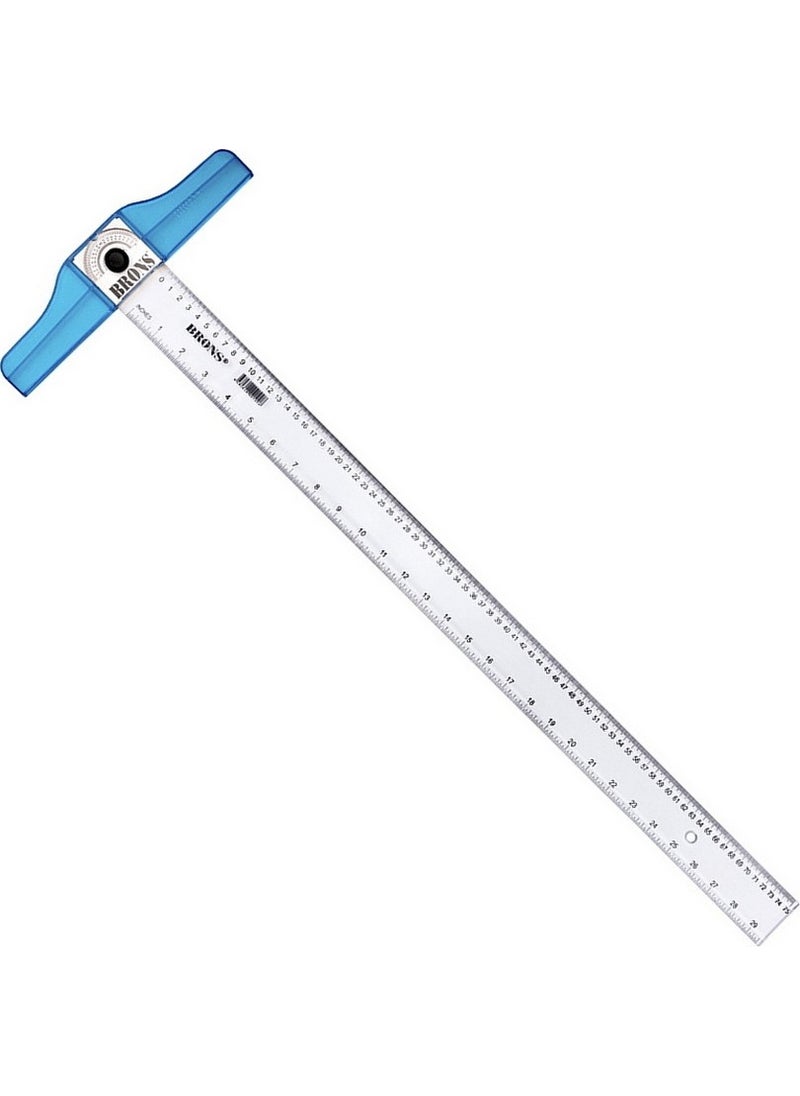 Brons Movable Head T Ruler 75 cm BR-114 
