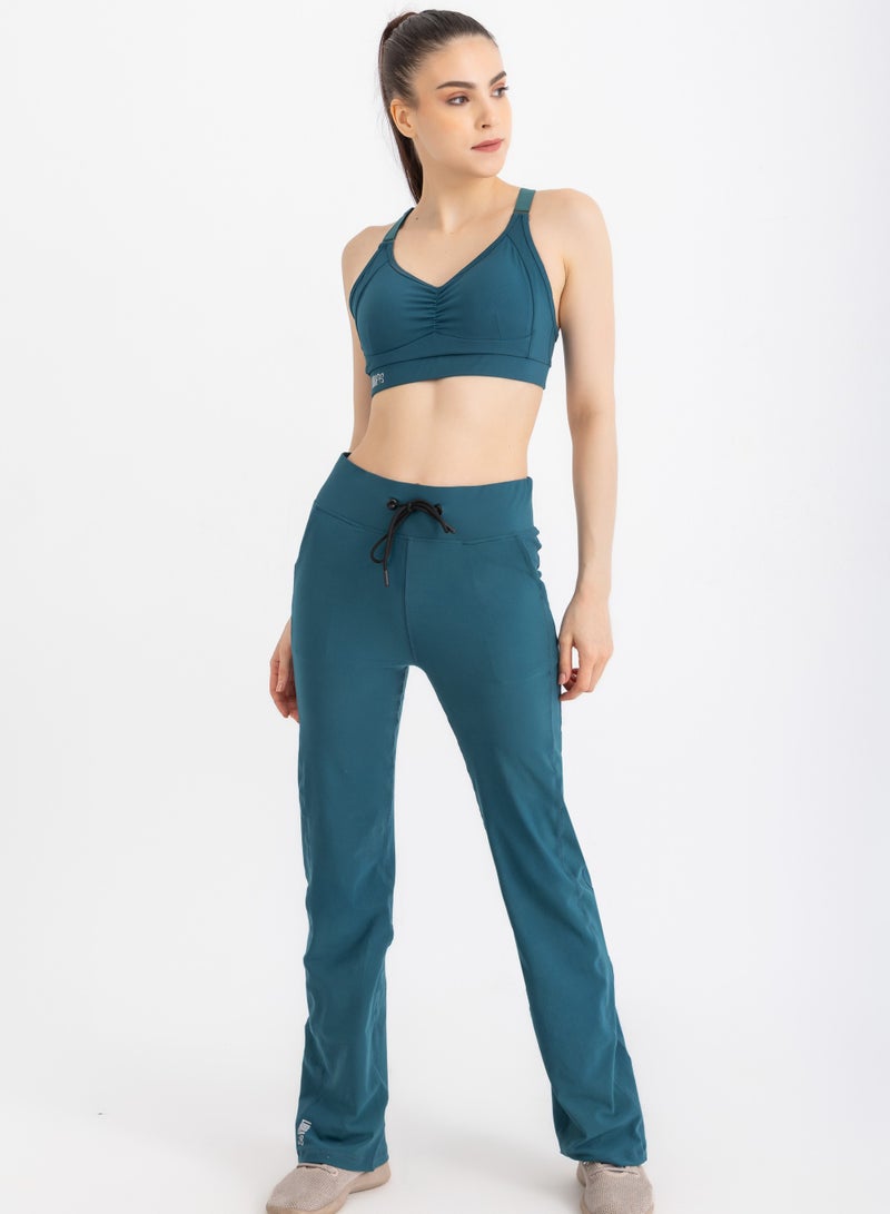 Libra Straight Leggings - Atlantic Deep