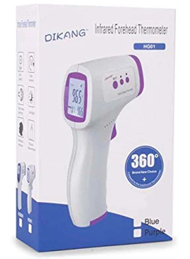 JOHN PAULS Infrared Forehead Thermometer HGB01 Non-Contact Digital Thermometer for Adults, Kids & Babies | Instant 1-Second Reading | Colour-Coded Fever Alert | Body & Surface Mode - Image 2