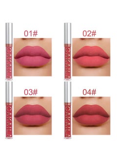 CAKAILA 10 Pcs Matte Liquid Lipstick Set Contains Smooth Lip Lacquer Moisturizing Long Lasting Waterproof Velvet High Pigmented Lip Makeup Set For Women  - Image 4