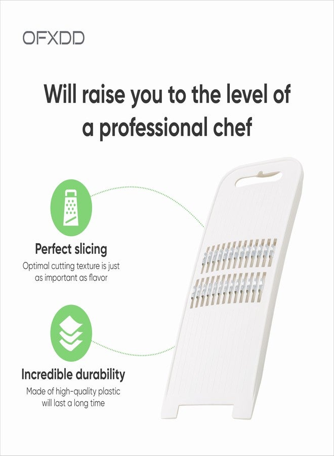 OFXDD Korean Carrot Salad Grater - Vegetable and Carrort Hand Slicer - Julienne Plastic Shredder - Image 5