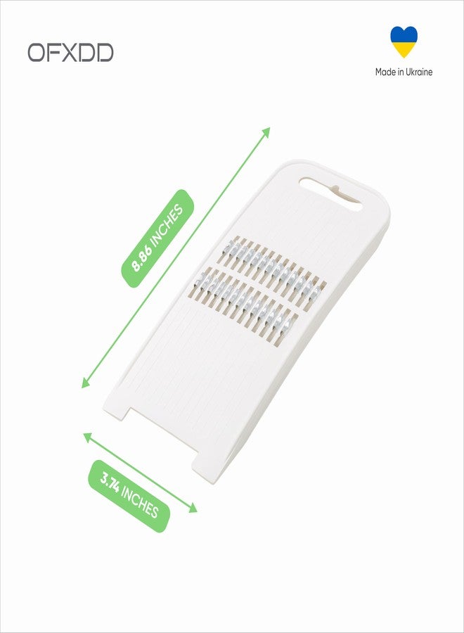 OFXDD Korean Carrot Salad Grater - Vegetable and Carrort Hand Slicer - Julienne Plastic Shredder - Image 2