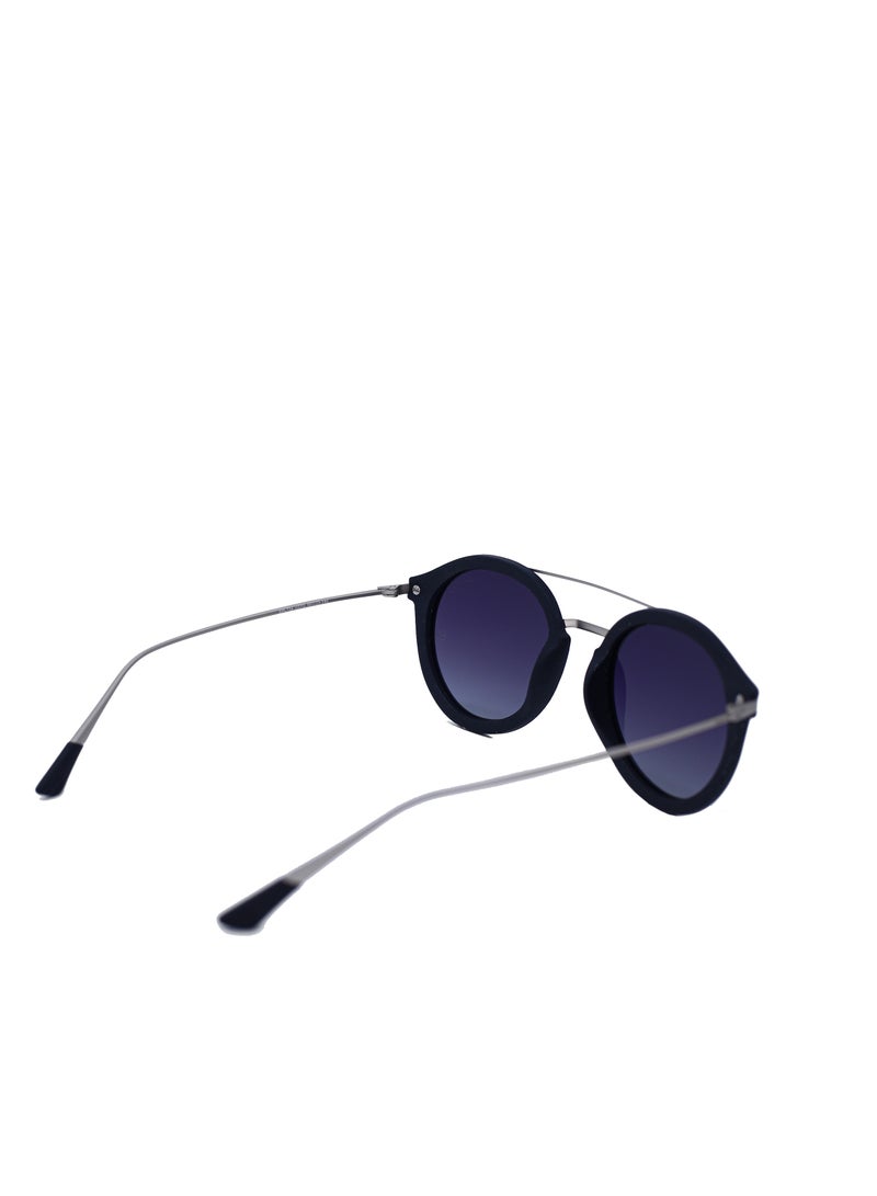 Baleno Round Frame Sunglasses - Classic and Stylish Design for Every Look | 100% UV Protection | Scratch-Resistant High-Quality Lenses - Image 4