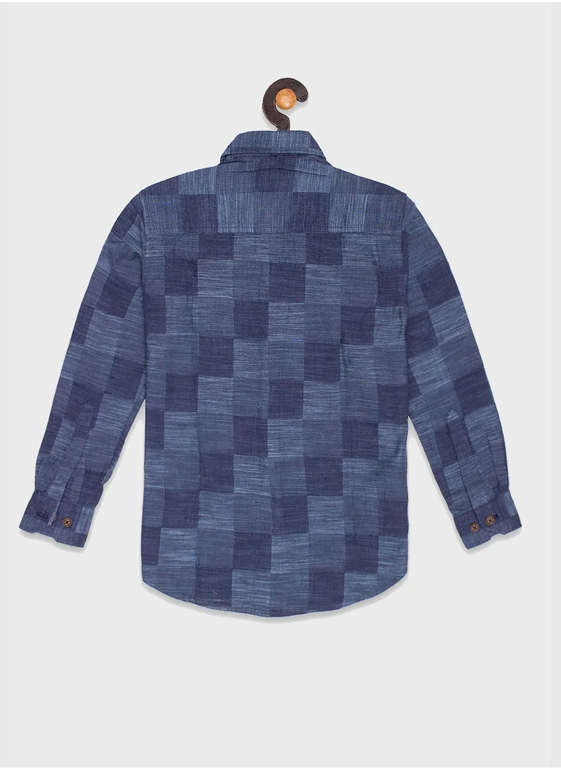 Instafab Checked Regular Fit Shirt