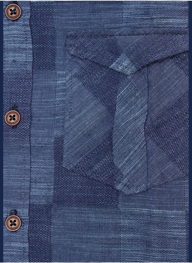Instafab Checked Regular Fit Shirt
