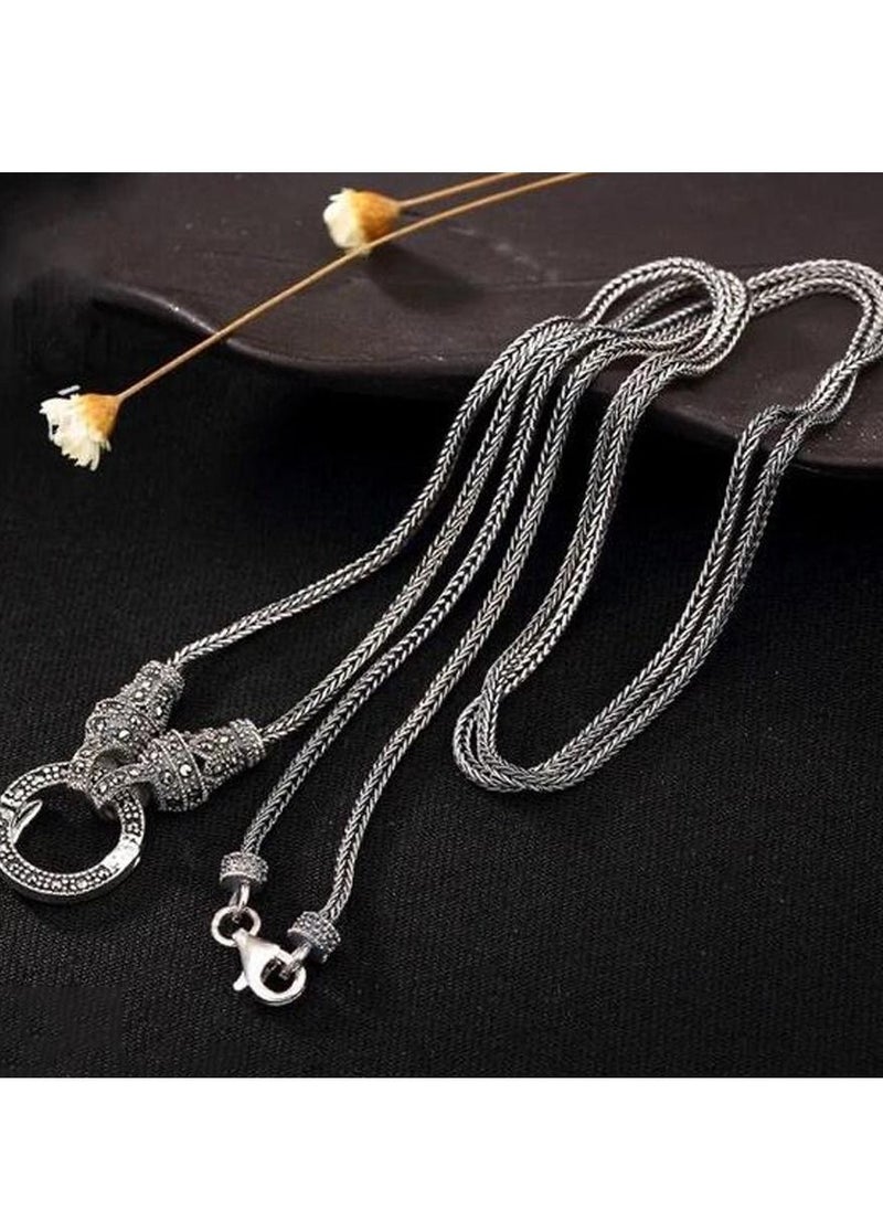Vitalia - Luxurious 925 sterling silver necklace - Image 1