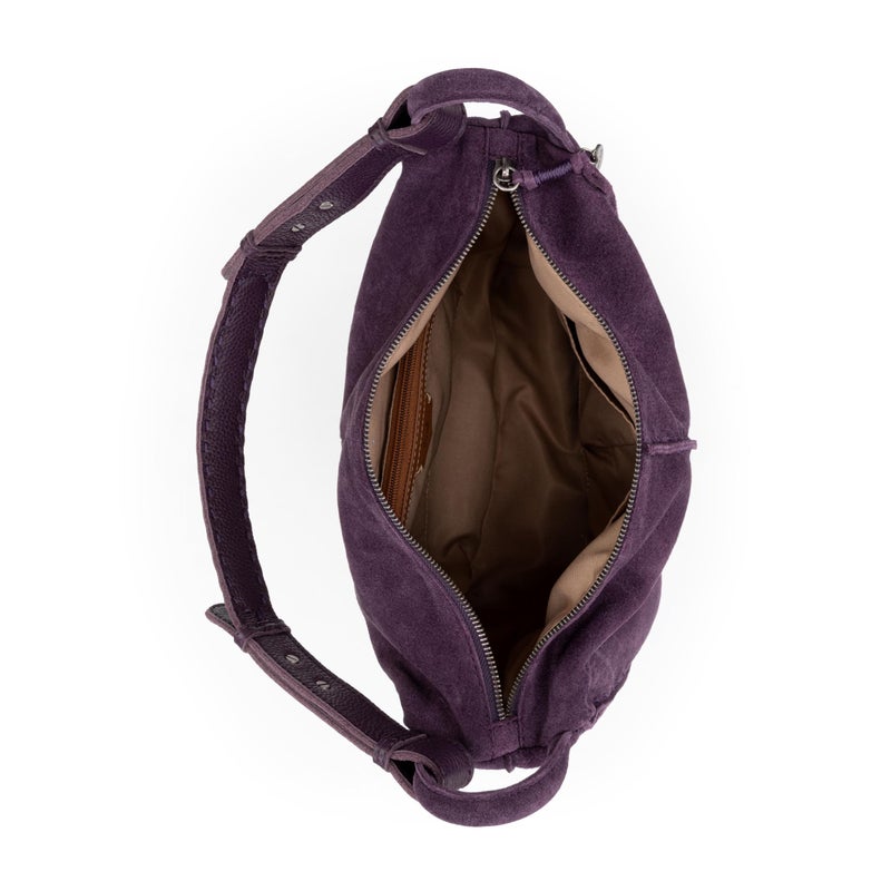 The Sak Los Feliz Hobo Purse - Premium Large Leather Women's Handbag for Everyday & Travel - Durable Purse With Zipper Pocket - Image 3