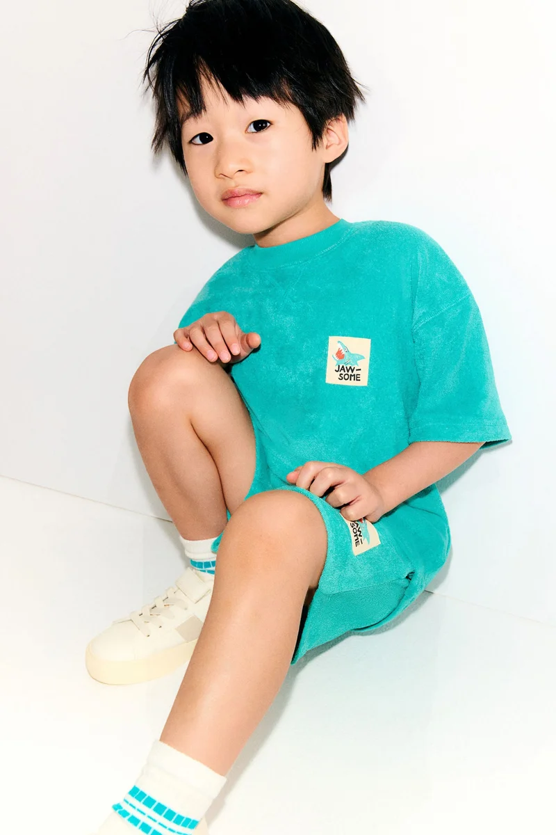 H&M 2-piece terry set