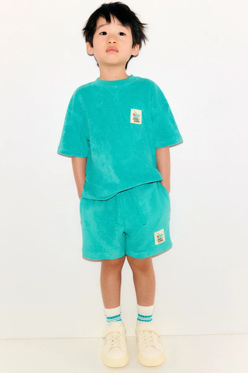 اتش اند ام طقم تيري - قطعتين