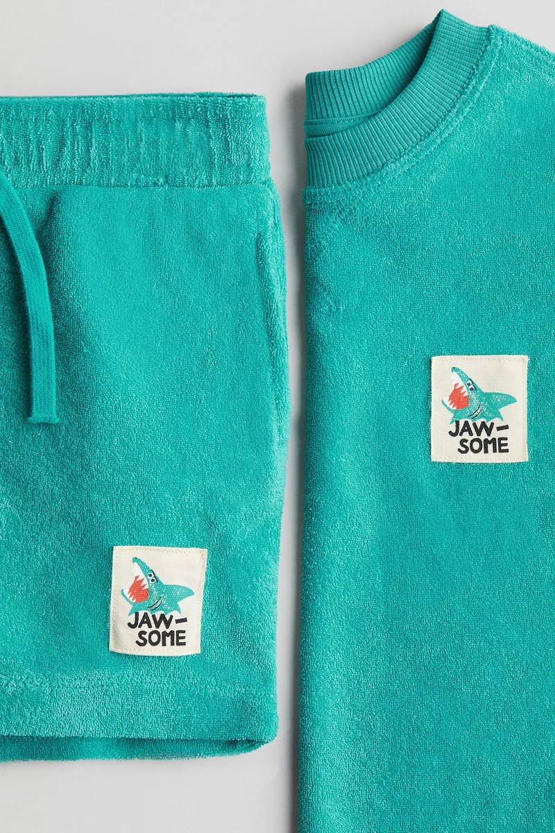 اتش اند ام طقم تيري - قطعتين