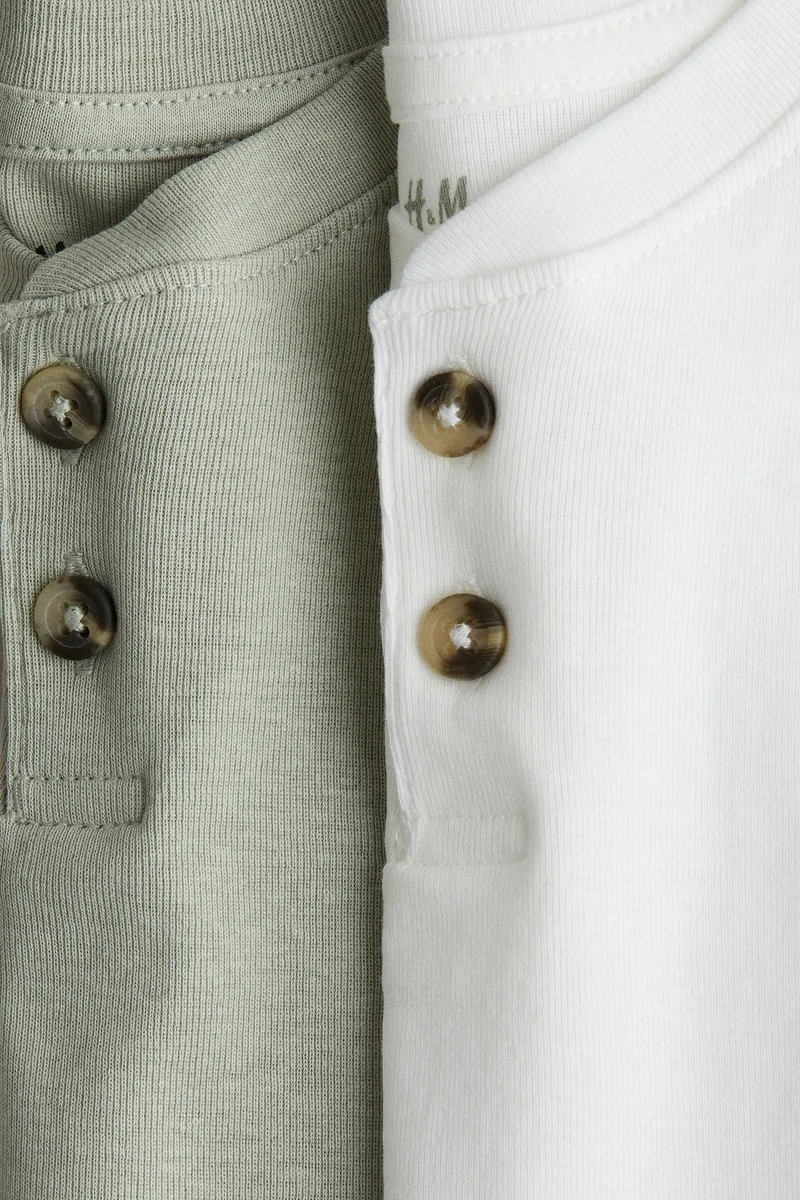 اتش اند ام 2-pack Henley T-shirts