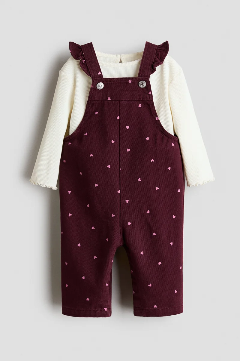 H&M 2-piece cotton set