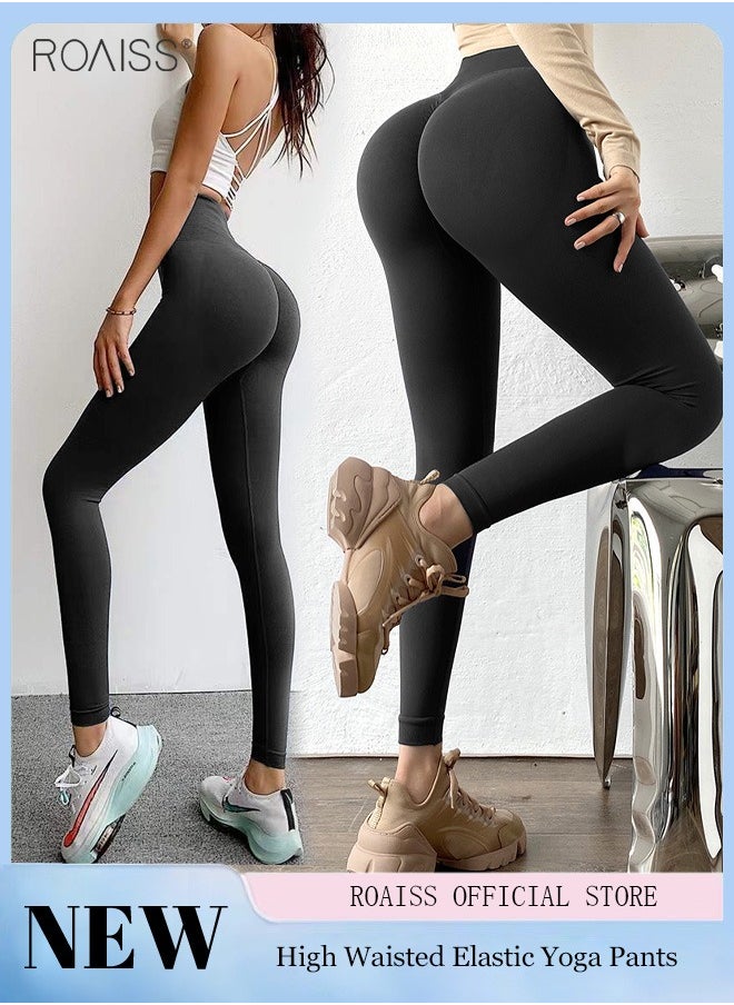 Women's High Waisted Elastic Fitness Pants Comfortable And Breathable Tight Yoga Pants - pzsku/Z6A03C8FD6DE904ABA747Z/45/_/1706251560/6a9e4ba9-6403-4e8c-8b4d-bbf21228abfa