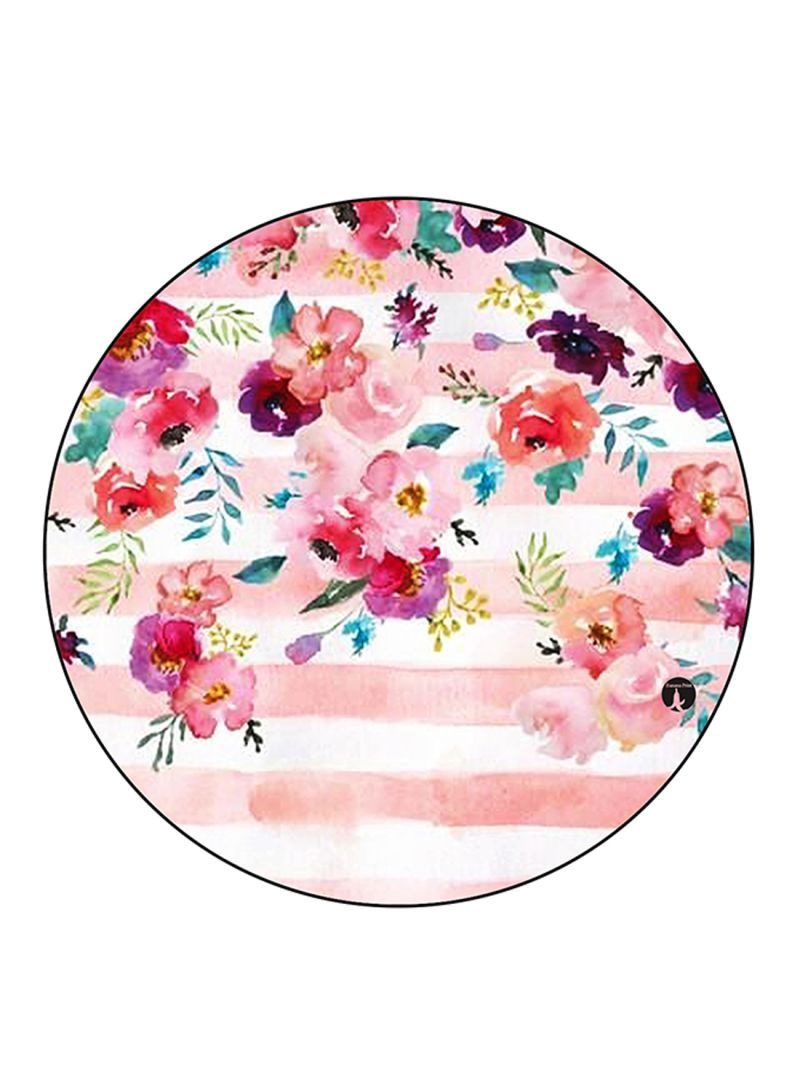 RKN Flowers Printed Mouse Pad  Multicolour