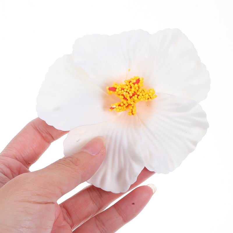pcs Hawaiian Party Decoration Diy Artificial Flowers Luau Party Favors Hawaiian Graduation Centerpieces Flower Decorations - Image 2