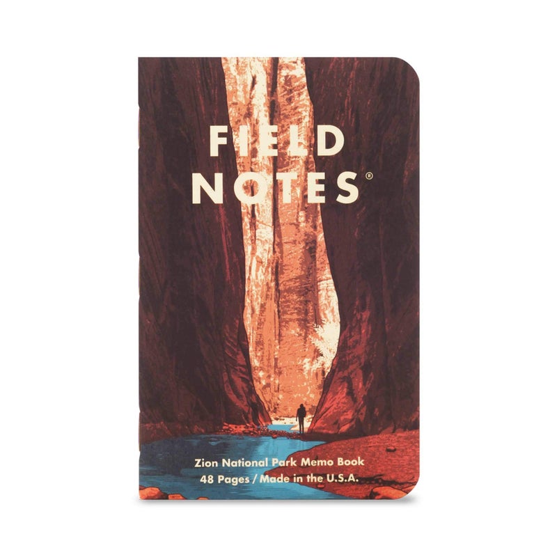 Field Notes: National Parks Series (Series A - Yosemite, Acadia, Zion) - Graph Paper Memo Book 3-Pack - 3.5 x 5.5 Inch - Image 4