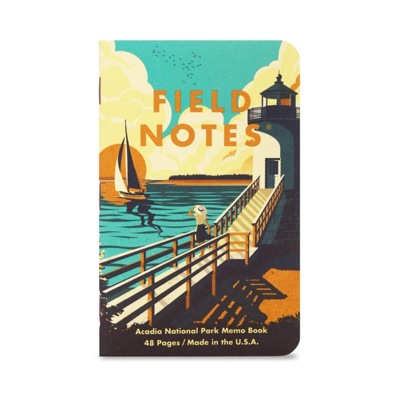 Field Notes: National Parks Series (Series A - Yosemite, Acadia, Zion) - Graph Paper Memo Book 3-Pack - 3.5 x 5.5 Inch - Image 3