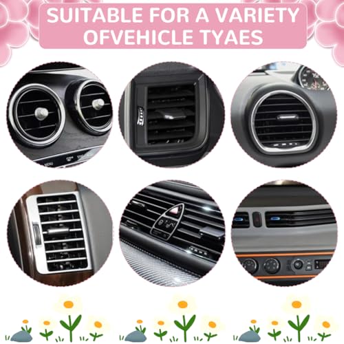 STHIRA® Car Perfume Diffuser Cute Blue Little Penguin with Rotating Swivel Fan Car Air Freshener with 2 Scent Tablets Cartoon Resin Car Charm Car Decoration Items Interior Car Decorative Items - Image 4